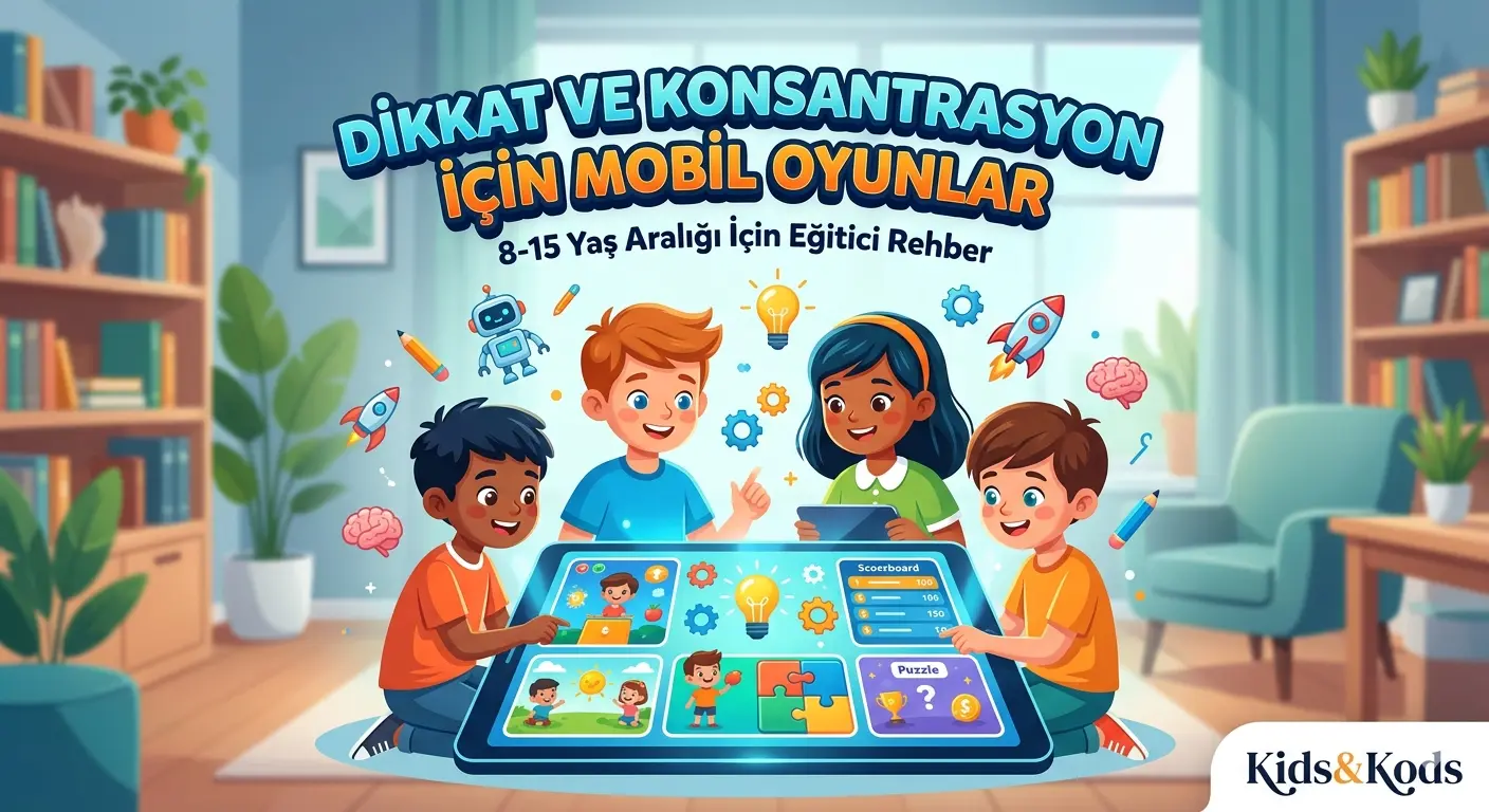 Dikkat Dağınıklığını Önleyen En İyi 5 Eğitici Mobil Oyun