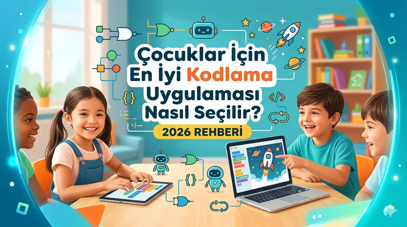 Çocuklar İçin En İyi Kodlama Uygulaması Nasıl Seçilir? (2026 Rehberi)