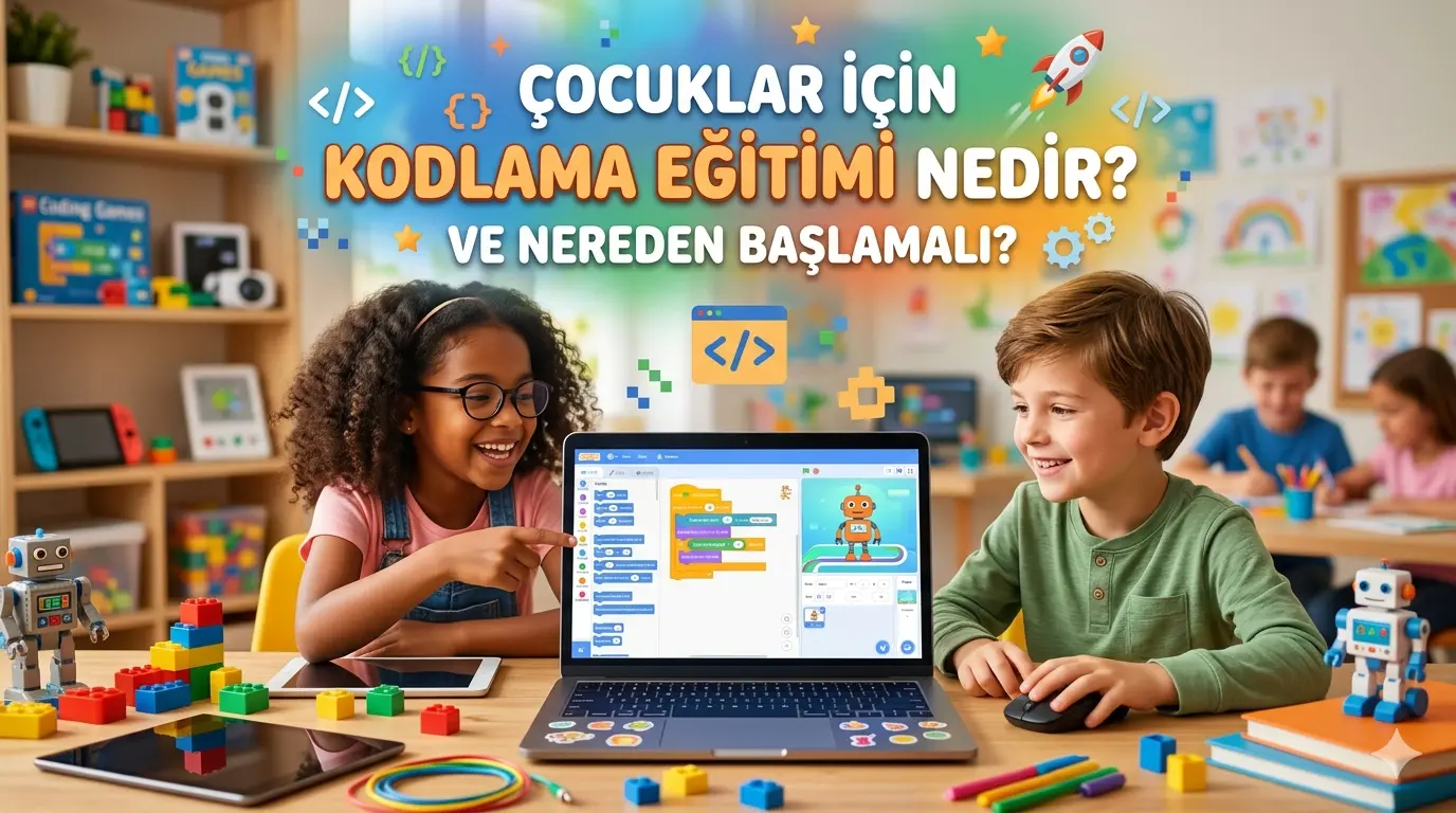 Çocuklar İçin Kodlama Eğitimi Nedir ve Nereden Başlamalı?