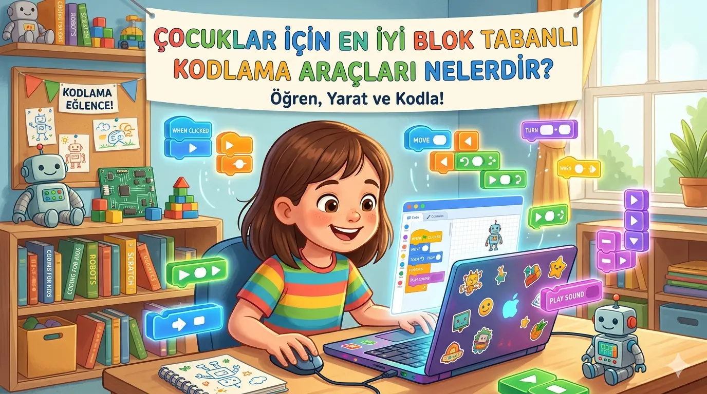 Çocuklar İçin En İyi Blok Tabanlı Kodlama Araçları Nelerdir?