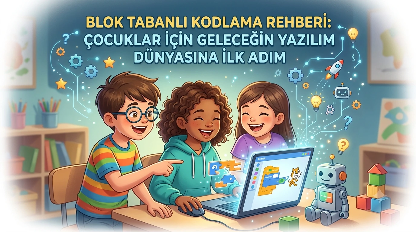 Blok Tabanlı Kodlama Rehberi: Çocuklar İçin Geleceğin Yazılım Dünyasına İlk Adım