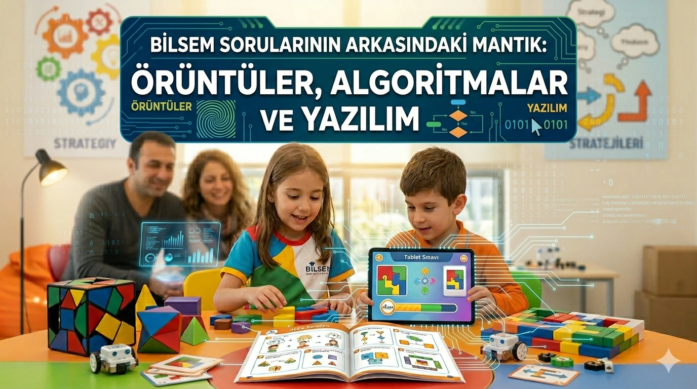 BİLSEM Sorularının Arkasındaki Mantık: Örüntüler, Algoritmalar ve Yazılım