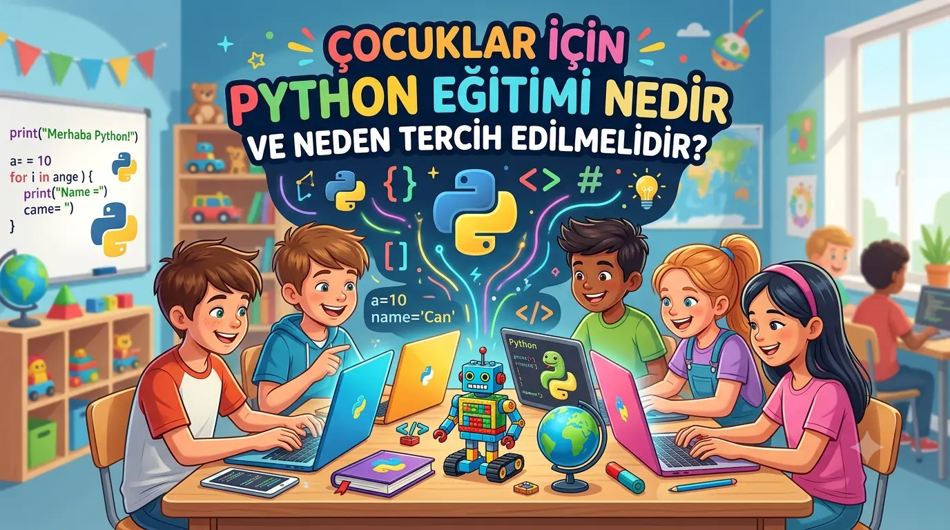 Çocuklar İçin Python Eğitimi Nedir ve Neden Tercih Edilmelidir?