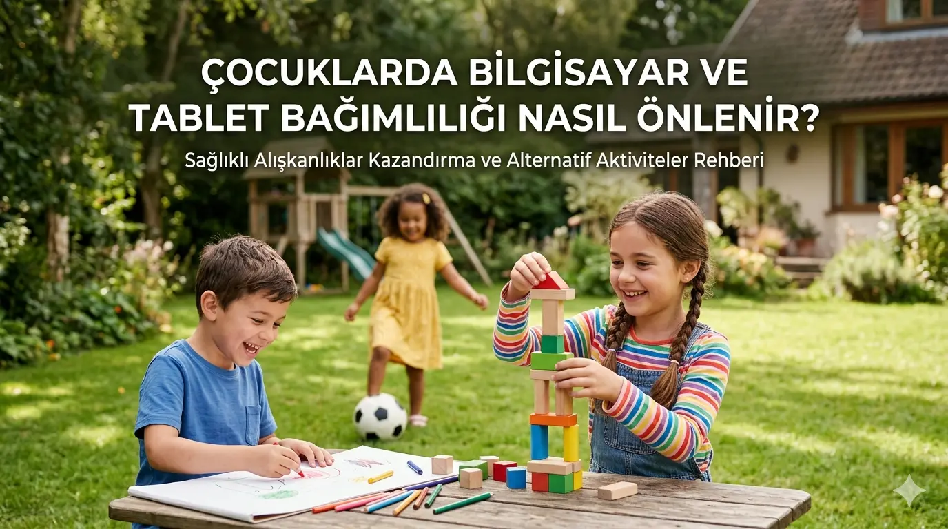 Çocuklarda Bilgisayar ve Tablet Bağımlılığı Nasıl Önlenir?