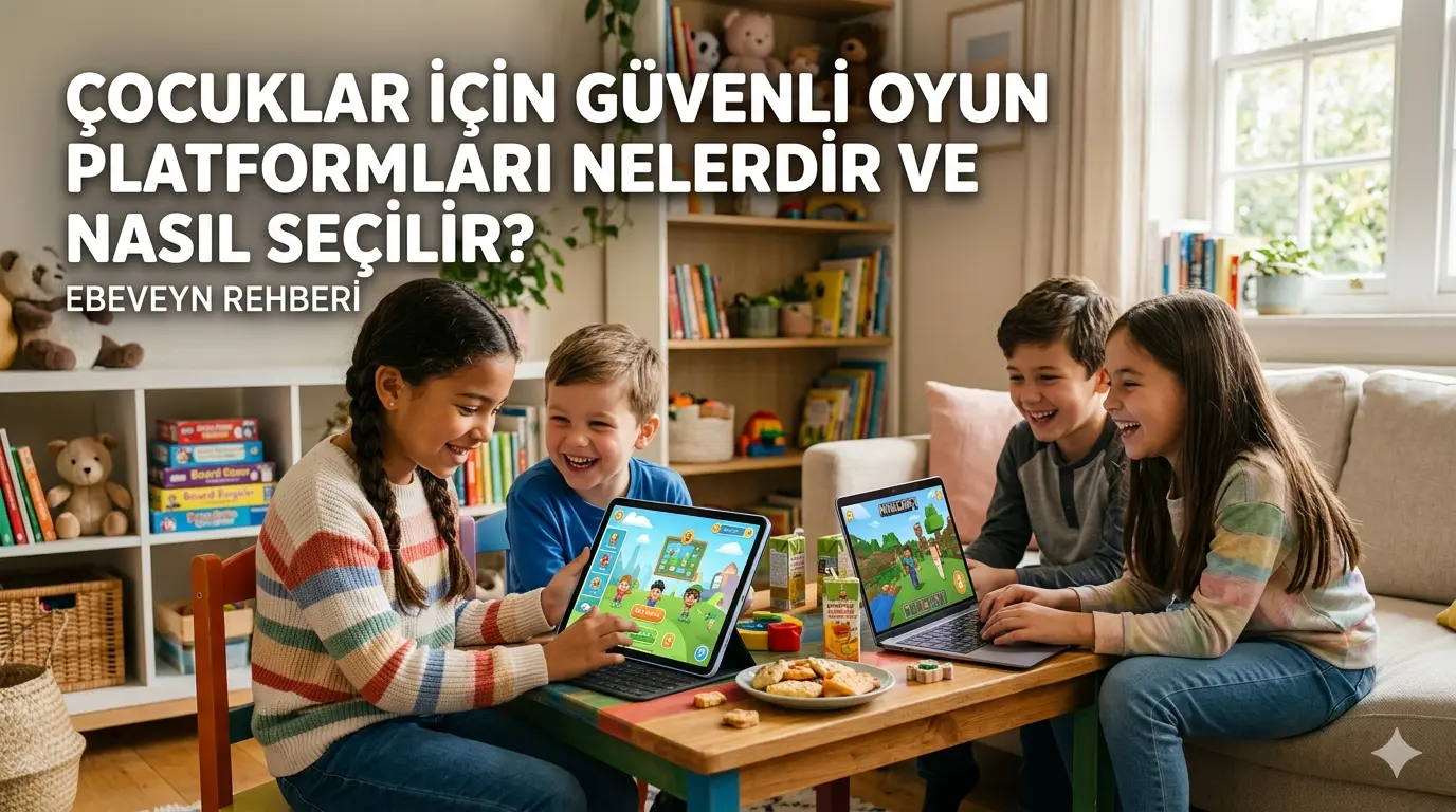 Çocuklar İçin Güvenli Oyun Platformları Nelerdir ve Nasıl Seçilir?