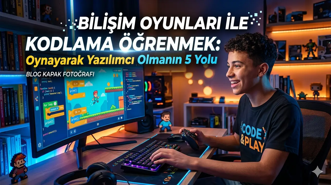 Bilişim Oyunları ile Kodlama Öğrenmek: Oynayarak Yazılımcı Olmanın 5 Yolu