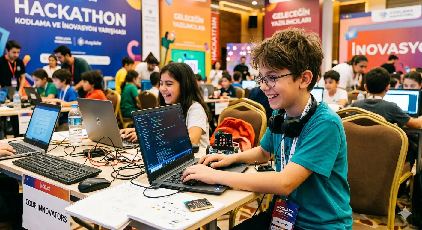 Hackathon Nedir? Çocuğunuzu İlk Kodlama Yarışmasına Hazırlamanın 5 Adımı