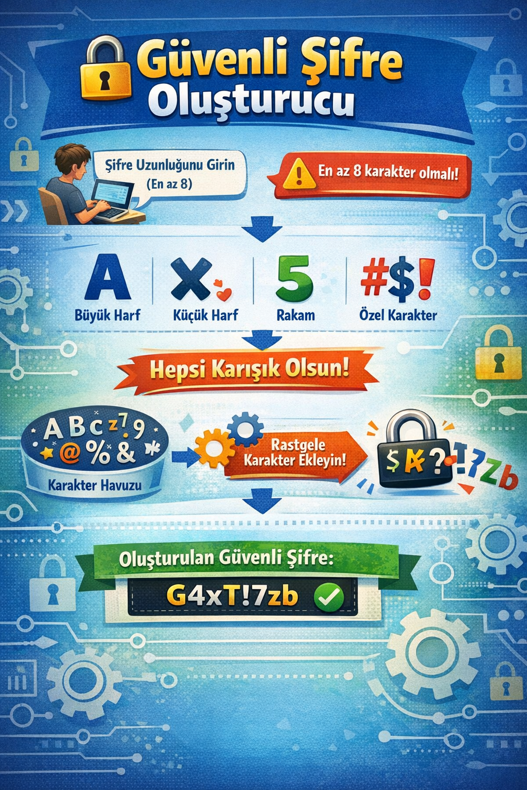 güçlü şifre oluşturucu